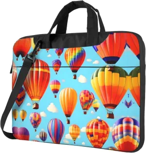 Hot Air Balloons Print Practical Laptop Case Laptop Bag - Stylish Messenger Bag & Laptop Shoulder Bag