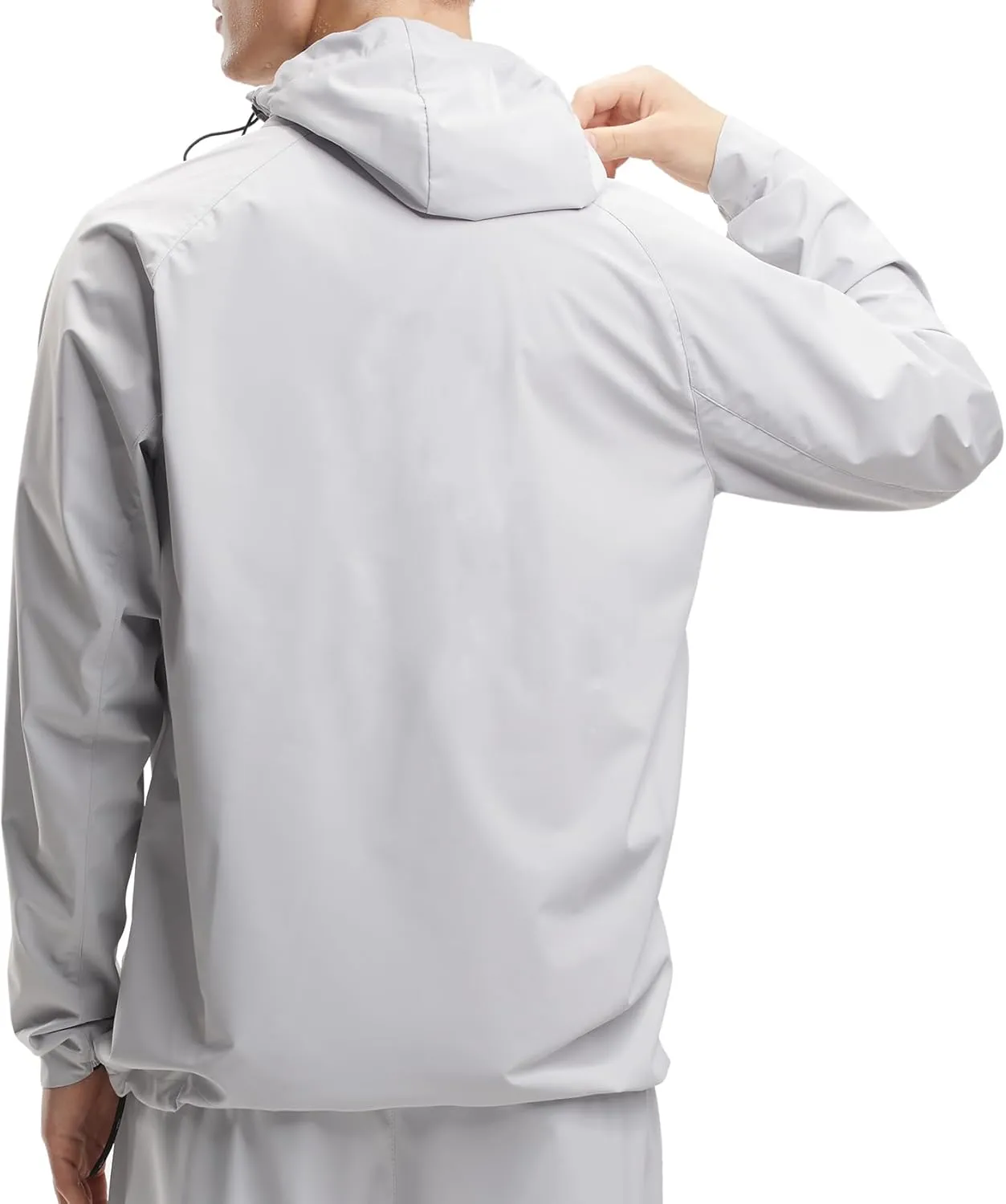 HOTSUIT High Tech Men’s Sauna Suit Sweat Jacket for Fitness Temperature Sensitive Logo Machine Washable