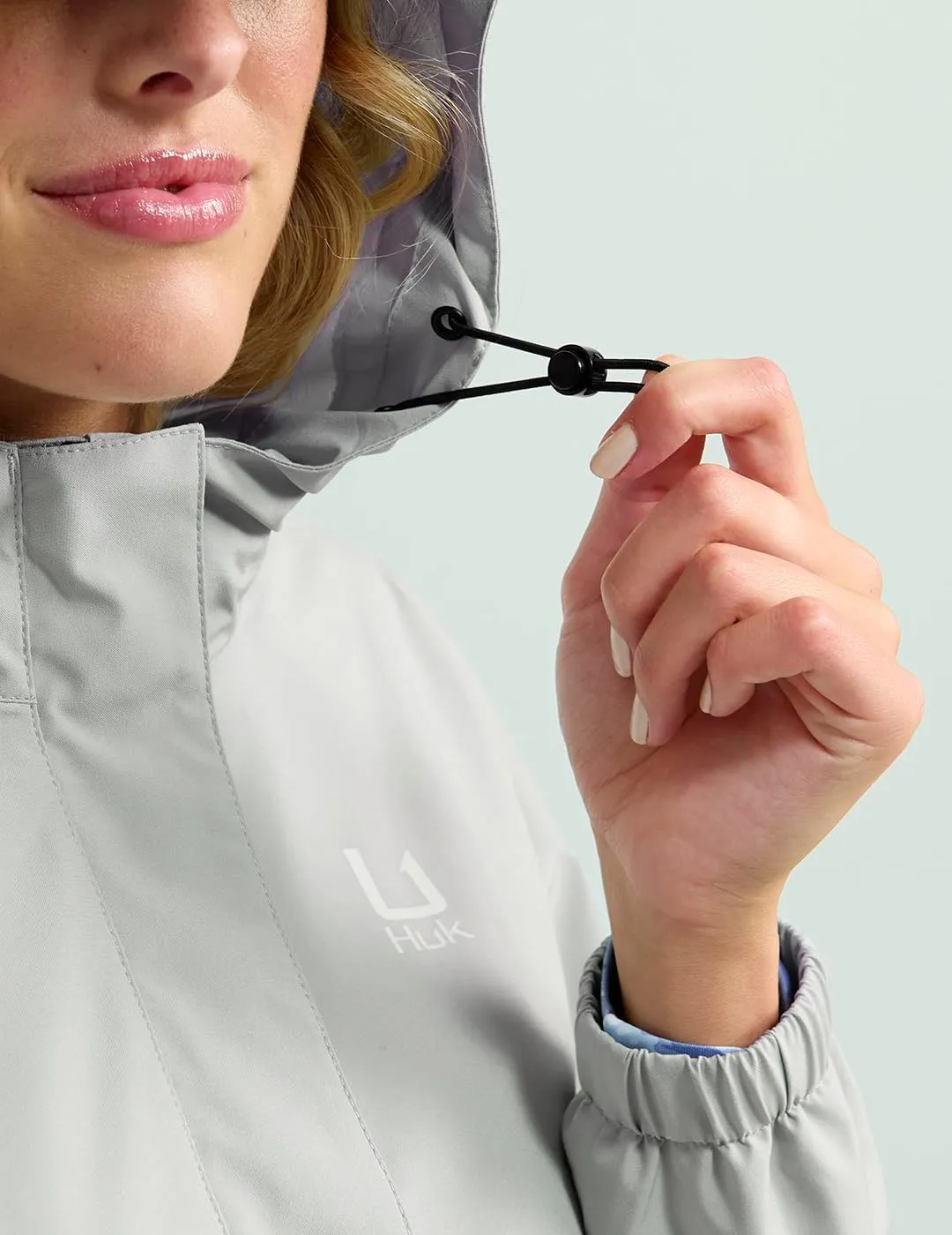 HUK Storm Jacket, Heavy Duty Fishing Rain Coat for Women