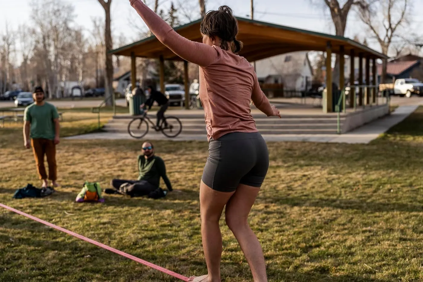IBEX Merino Wool Enduro Biker Shorts with Pockets for Women | High Waisted Workout Tights for Gym, Hiking & Running