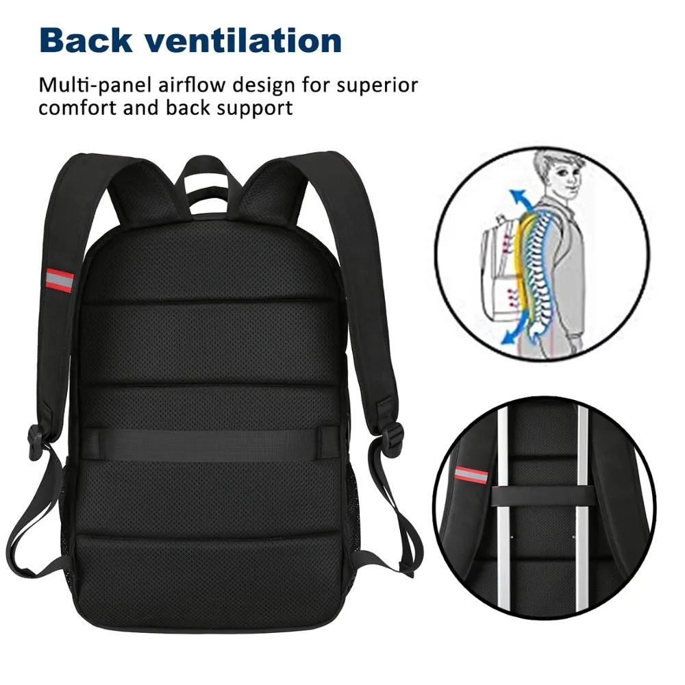 Inches Charging Backpack 17 Unisex For Rucksack Laptop Teenagers USB XQXA Timeless Men Unbelievable deal Scholl Travel