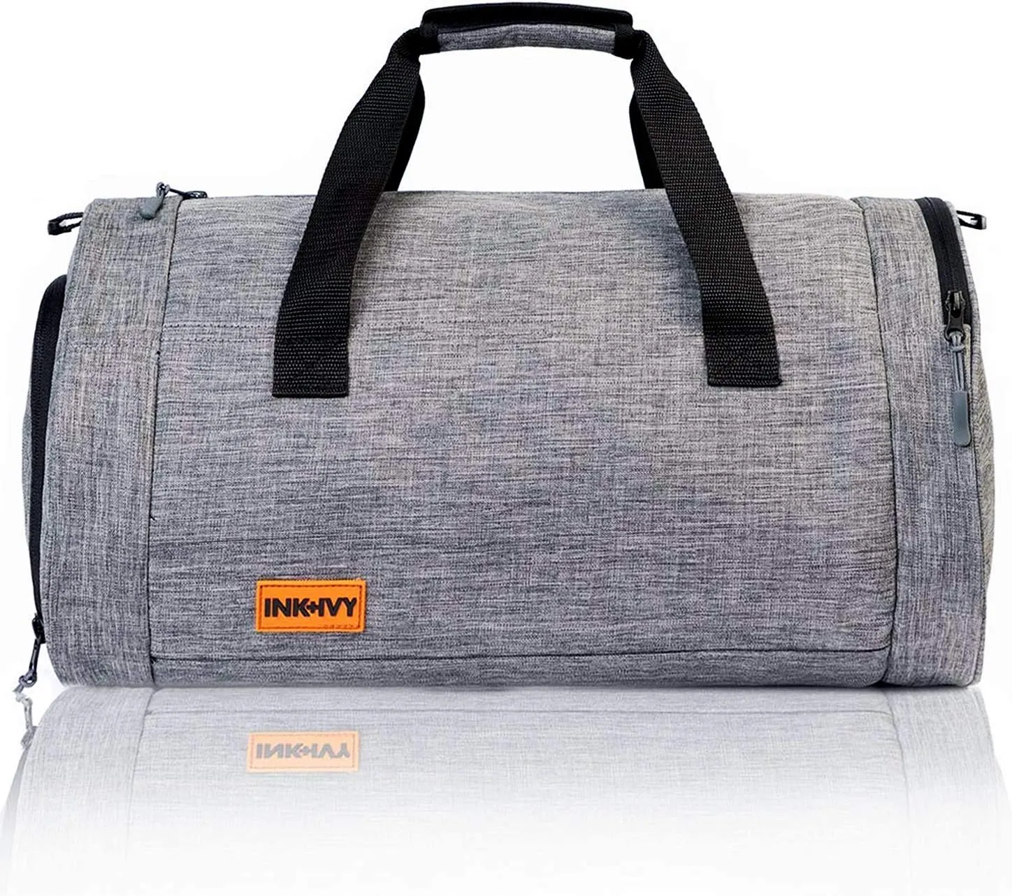 INK IVY Water Resistant Gym Bag with Separate Shoes Compartment