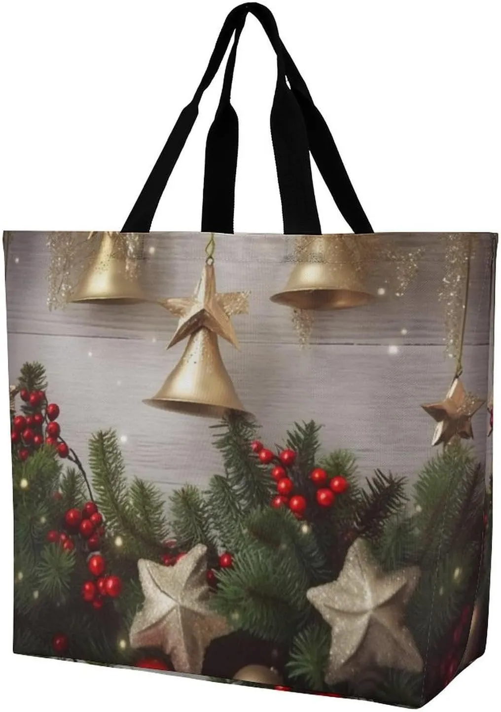 Interesting Wombats Tote Bag for Women Reusable Grocery Shoulder Bags Shopping Bag for Travel, Groceries