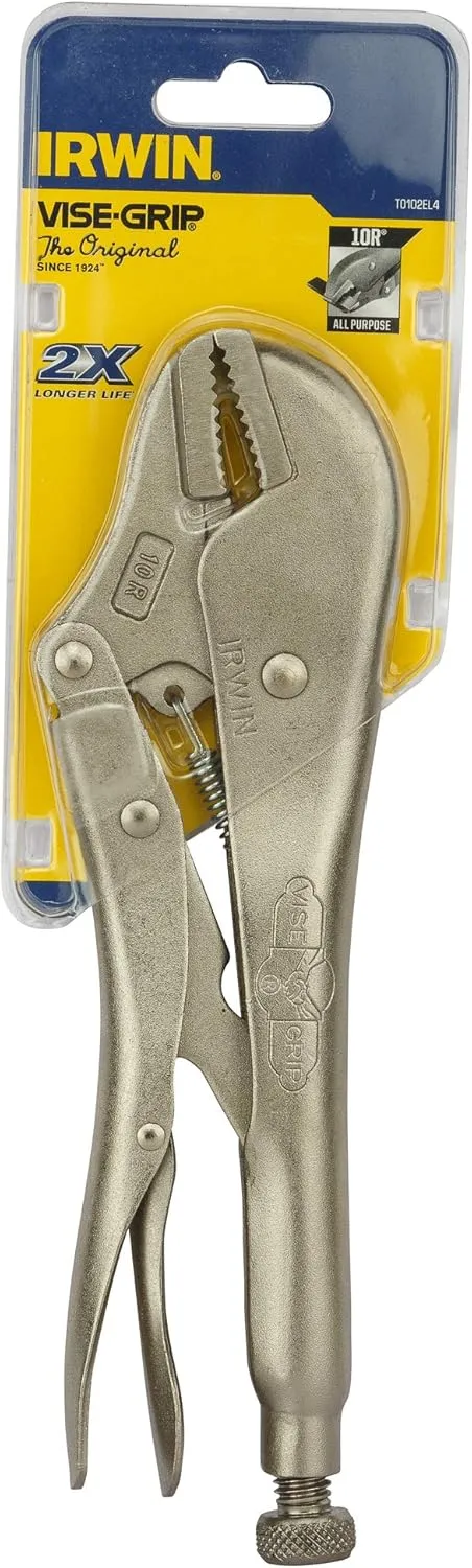 IRWIN VISE-GRIP Original Locking Pliers, Straight Jaw, 10-inch (102L3) - 1774901