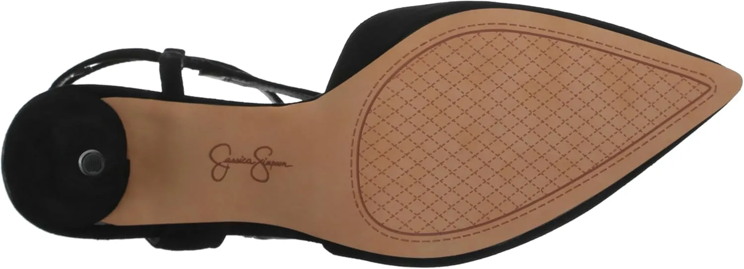 Jessica Simpson Women's Maggie Ankle Strap High Heel Pump