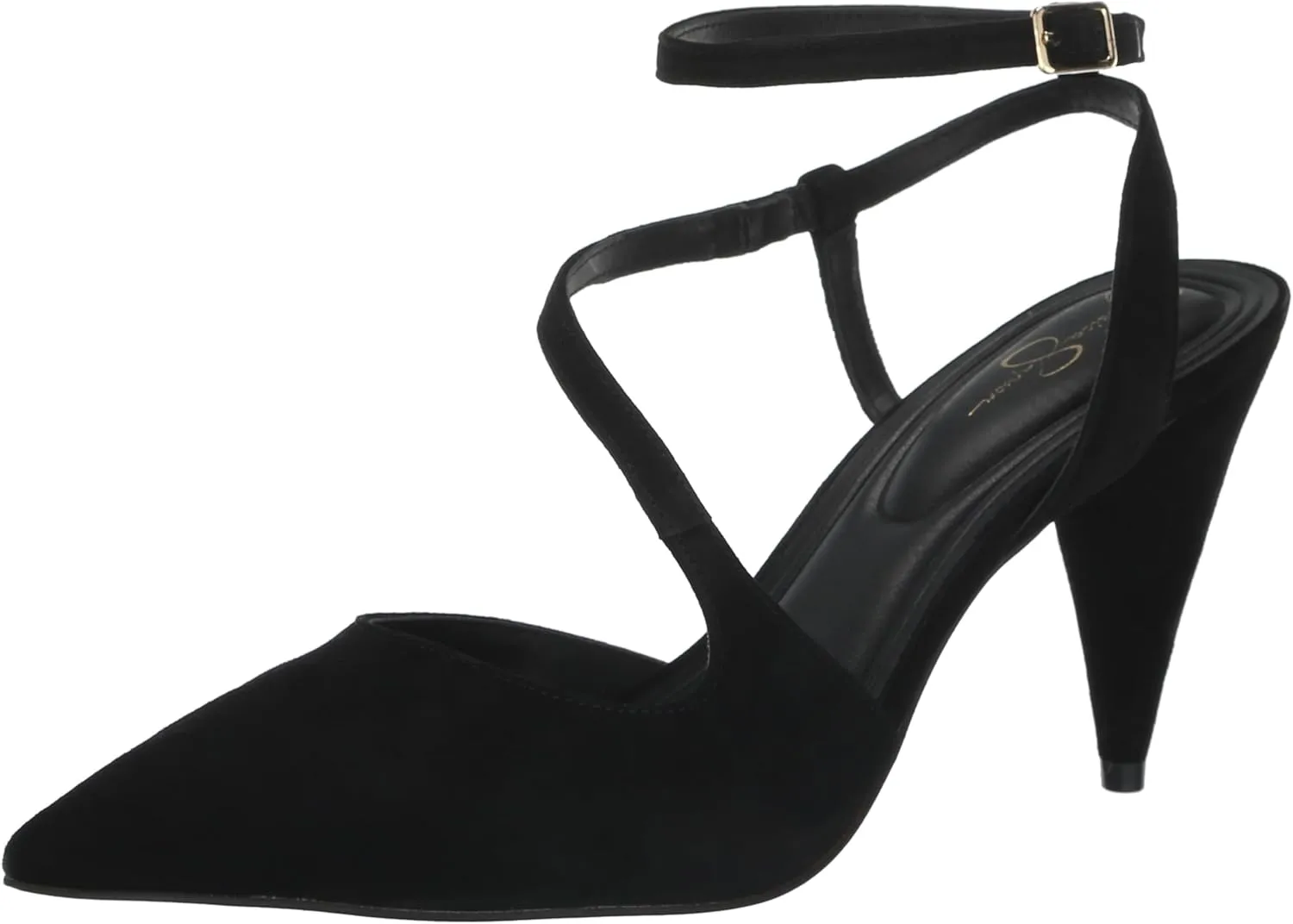 Jessica Simpson Women's Maggie Ankle Strap High Heel Pump