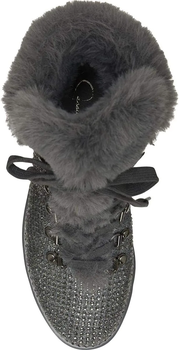 Jessica Simpson Women's Norina Sparkle Embellished Fashion Hiking Boot