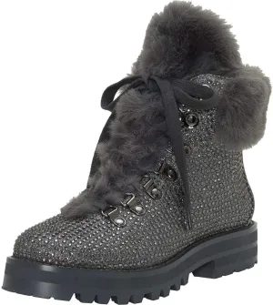 Jessica Simpson Women's Norina Sparkle Embellished Fashion Hiking Boot