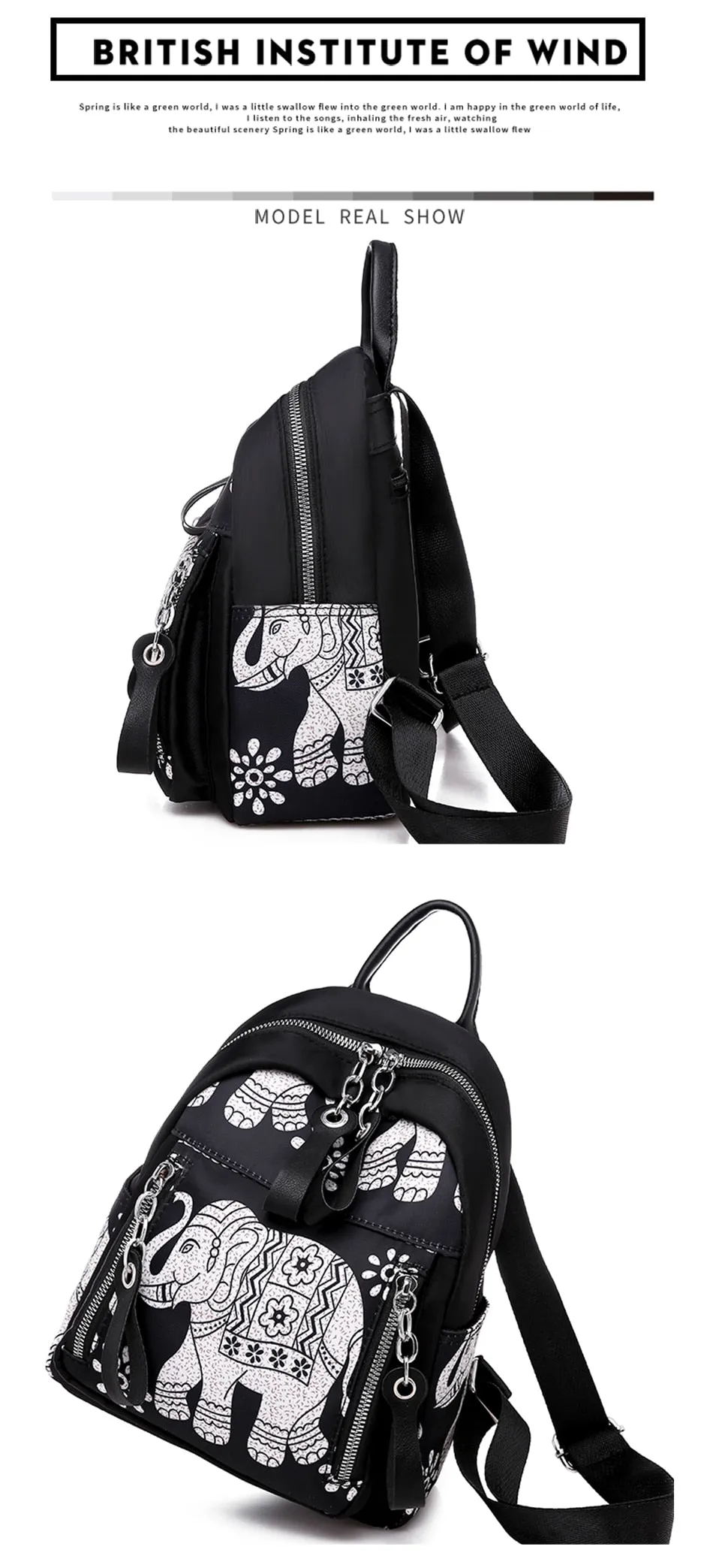 JIEROTYX Anti-theft Backpack