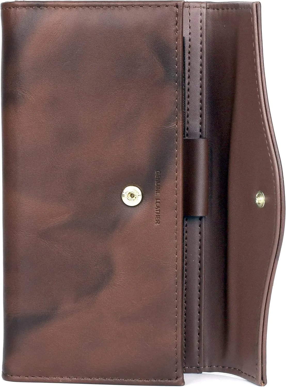Julia Buxton Heiress Organizer® Clutch Mahogany