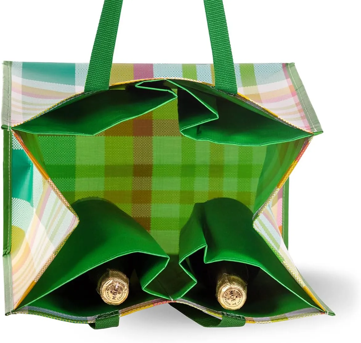 Kate Spade New York Reusable Shopping Bag, Grocery Tote with Shoulder Straps, Large Collapsible Tote