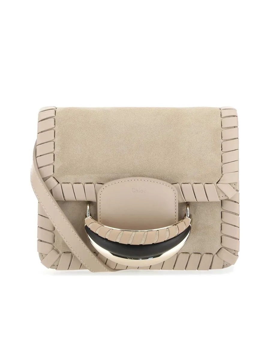 Kattie Suede Clutch