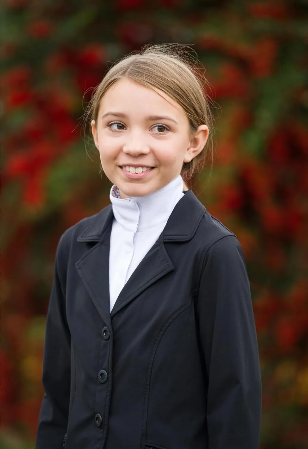 Kerrits Kids Equestrian Stretch Competitor Coat – Lightweight, Machine Washable Kids English Horse Show Jacket