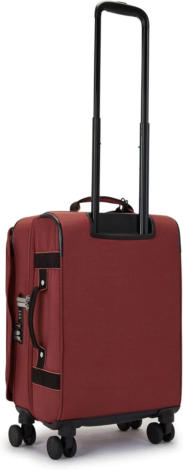 Kipling Women's Spontaneous Small 4 Wheel LuGGage Flaring Rust