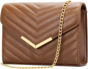 KKXIU Women Formal Vegan Leather Evening Envelope Clutch Purses and Handbags for Party Wedding Prom Bridal