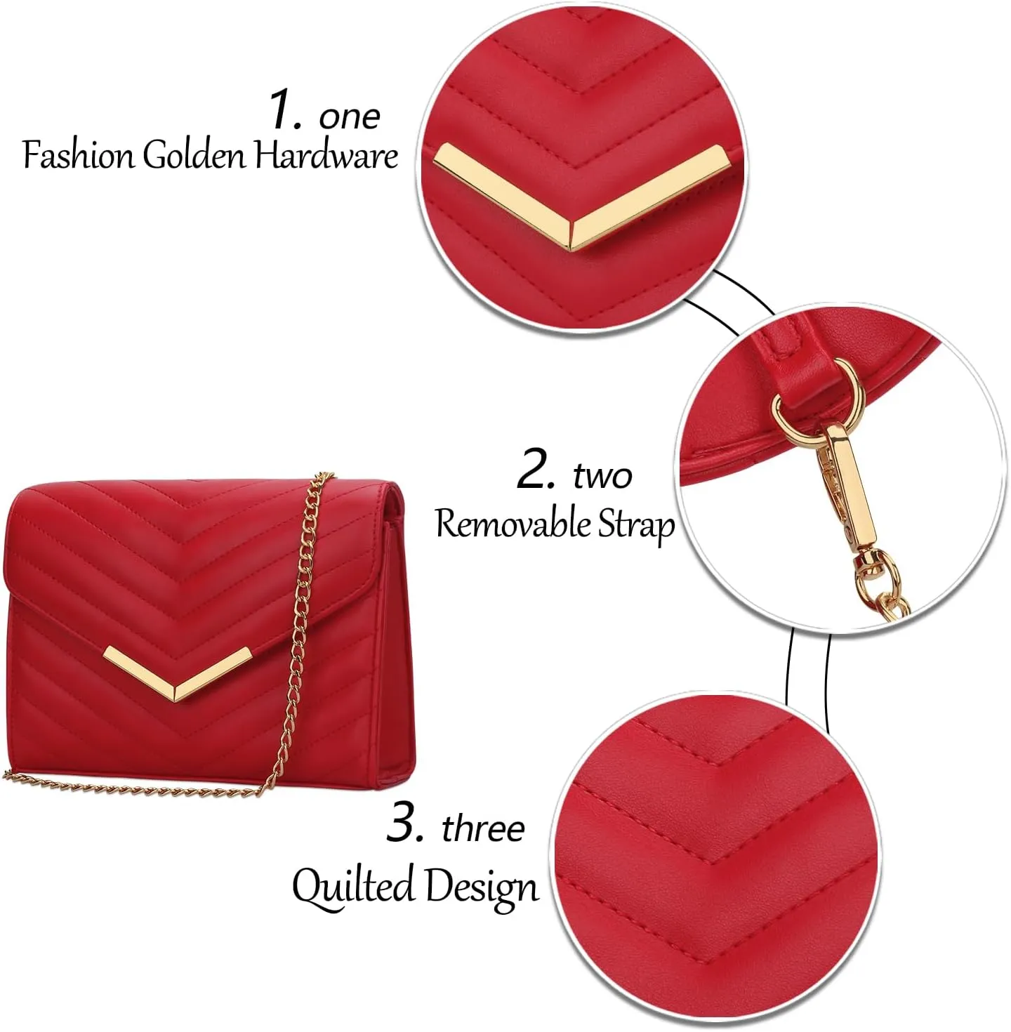 KKXIU Women Formal Vegan Leather Evening Envelope Clutch Purses and Handbags for Party Wedding Prom Bridal
