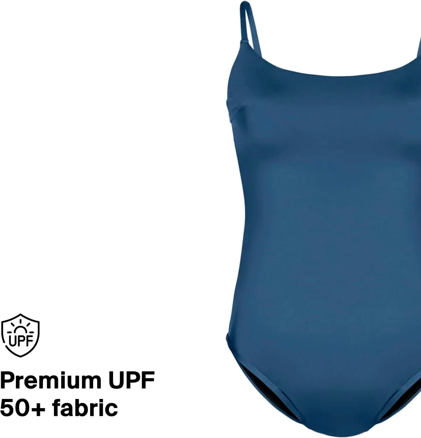 KNIX Leakproof Classic One Piece Period Swimsuit, Period Swimwear, UPF 50  Fabric, Machine Washable