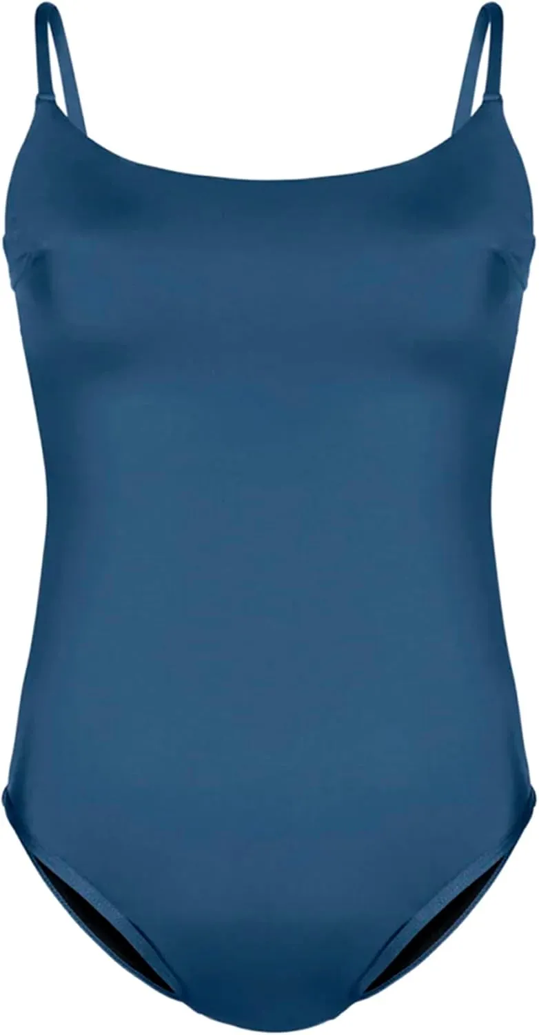 KNIX Leakproof Classic One Piece Period Swimsuit, Period Swimwear, UPF 50  Fabric, Machine Washable