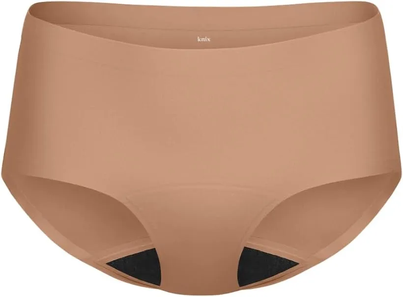 KNIX Super Leakproof No-Show Boyshort, Leakproof Underwear, Period Underwear for Women, Machine Washable, Reusable