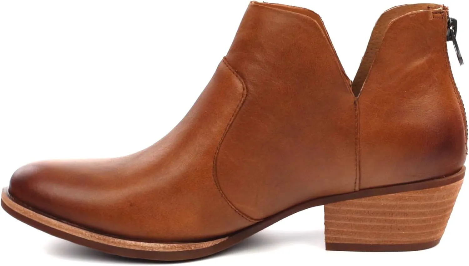 KORK-EASE Women's Skye Leather Ankle Bootie