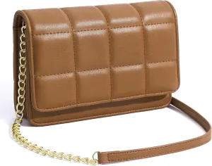 KUKOO Small Crossbody Bag for Women Cell Phone Wallet Purse Clutch Handbags with Credit Card Slots