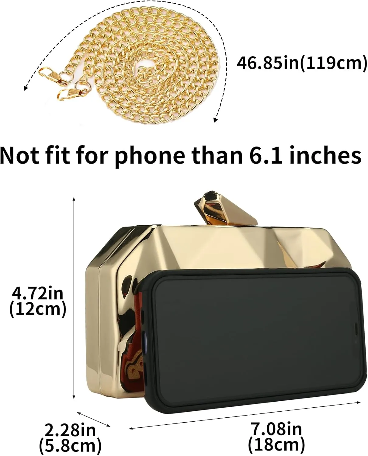Ladies Vintage Clutch Purse Cocktail Wedding Party Evening Clutch Bag