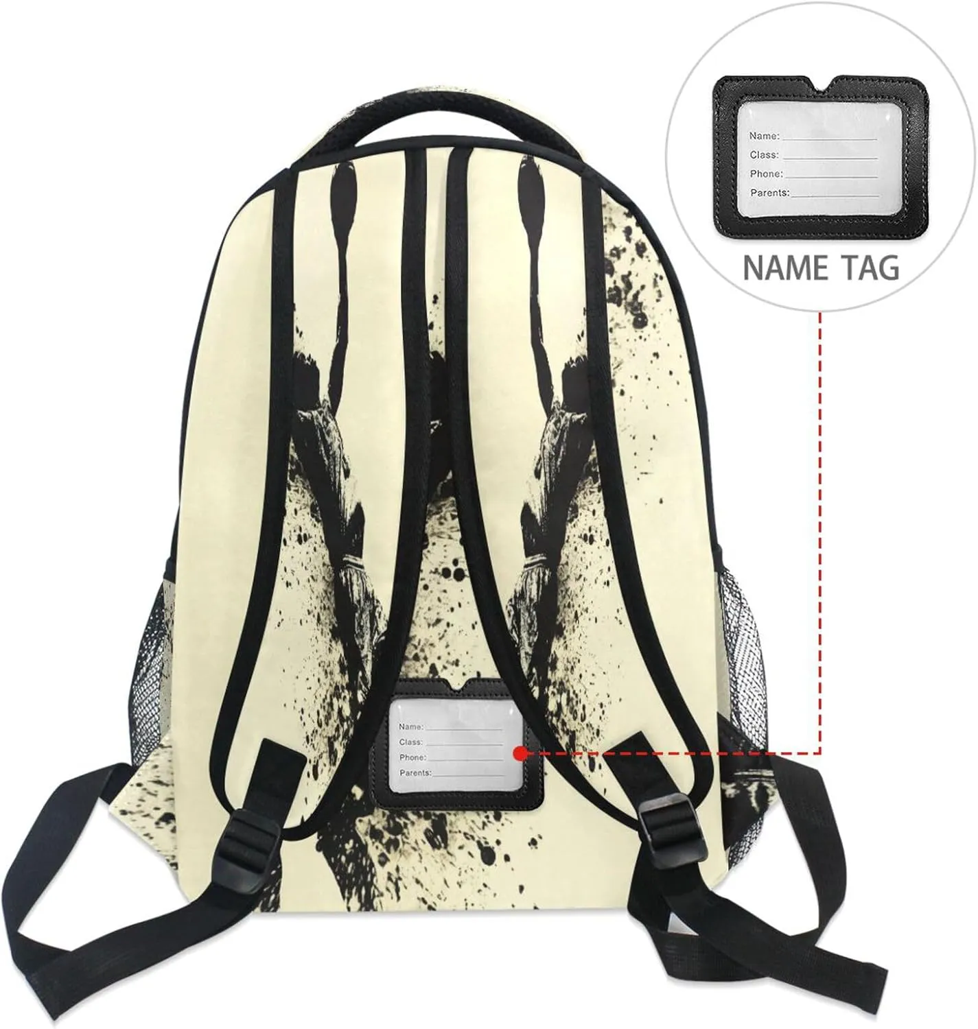 Laptop Backpack for Unisex Adult Waterproof Outdoor Backpack with Chest Strap for College Work Basketball Player