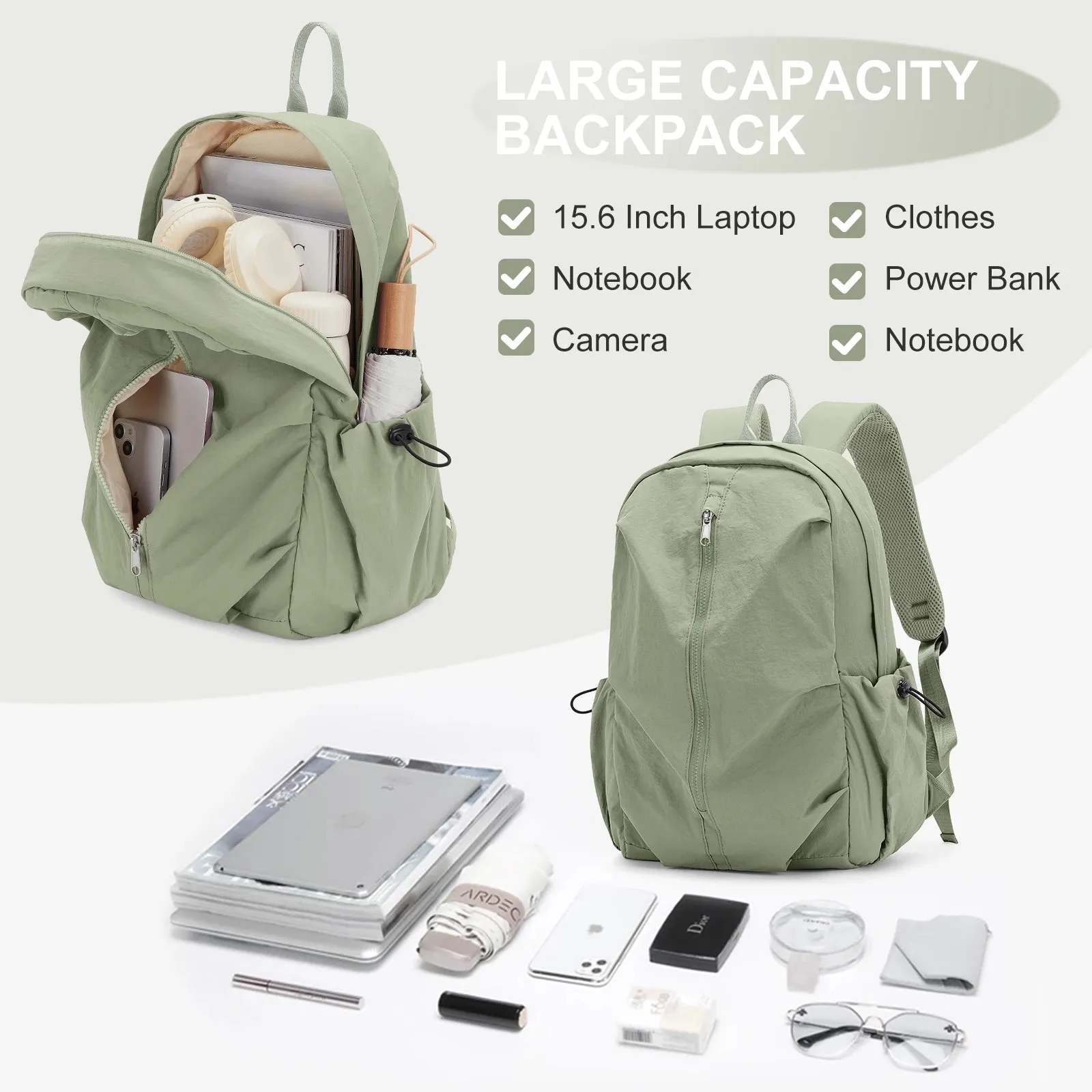 Laptop Backpacks 15.6 Inch College School Backpack