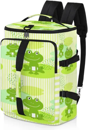 Large Sports Gym Bag With Shoe & Laptop Compartment 47L Waterproof Travel Duffel Bags for Men Women Animal Frogs Luggage Backpack Duffle Bag
