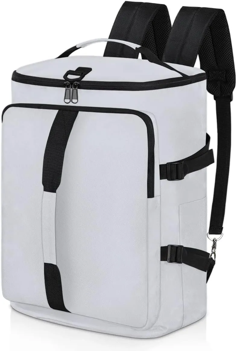 Large Sports Gym Bag With Shoe & Laptop Compartment 47L Waterproof Travel Duffel Bags for Men Women Cartoon Morning Glory Leaves Luggage Backpack Duffle Bag
