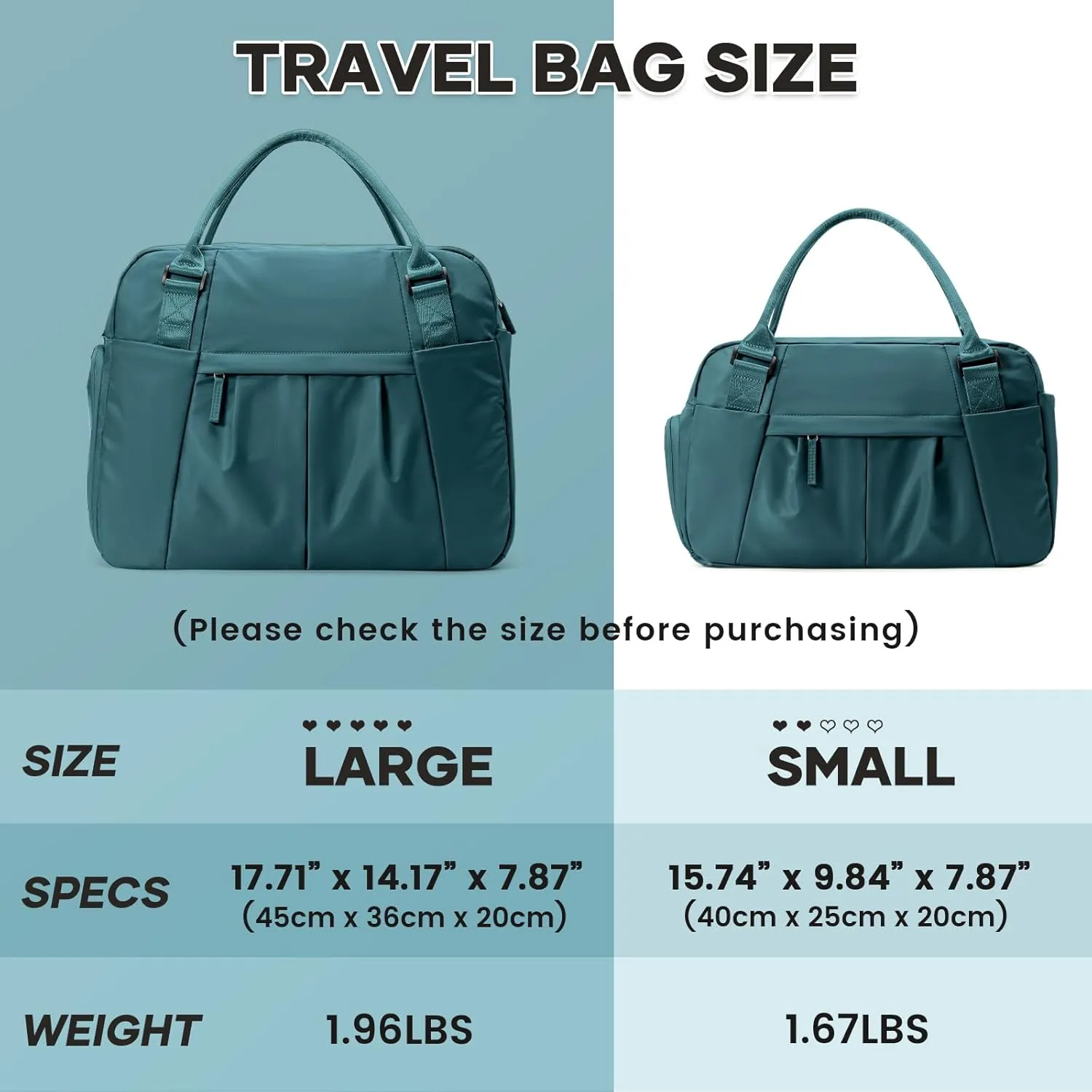Large Weekender Bag for Women, Travel Duffle Bag with Shoe Compartment, Carry on Gym Bags Waterproof Overnight Bags Bolso de Viaje