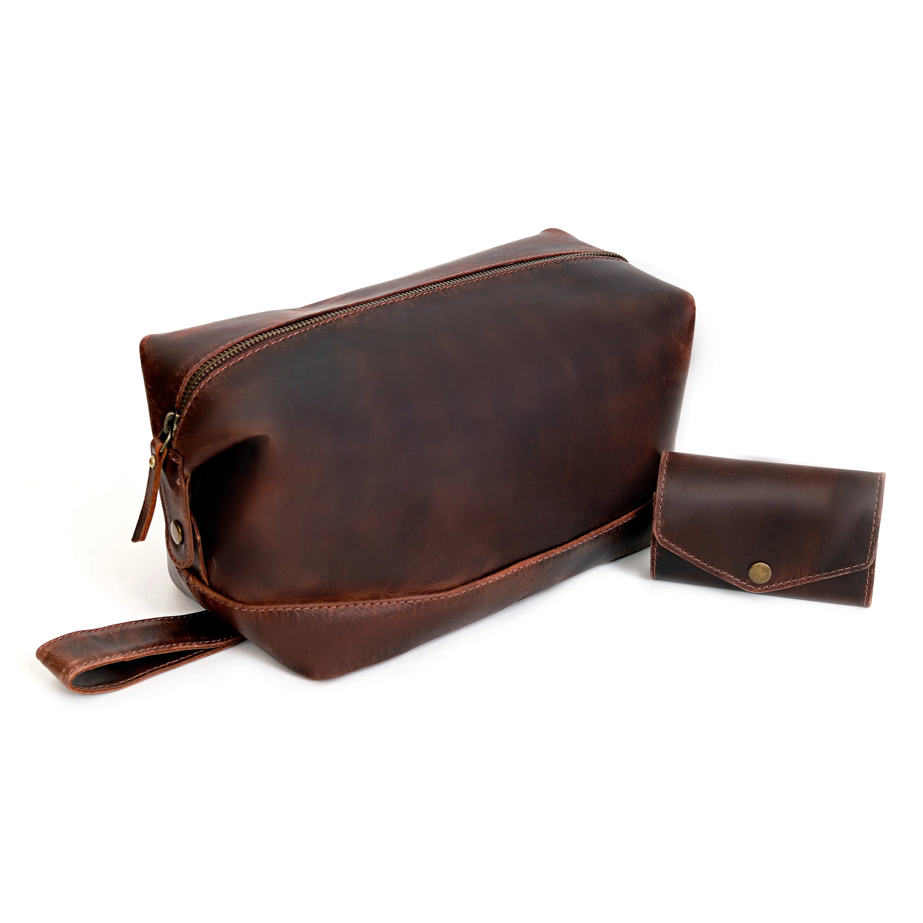 Leather Toiletry Bag