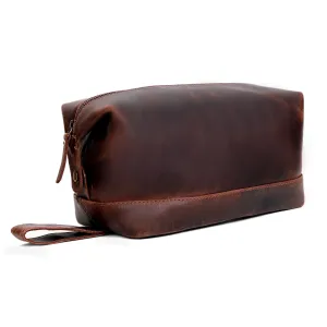 Leather Toiletry Bag