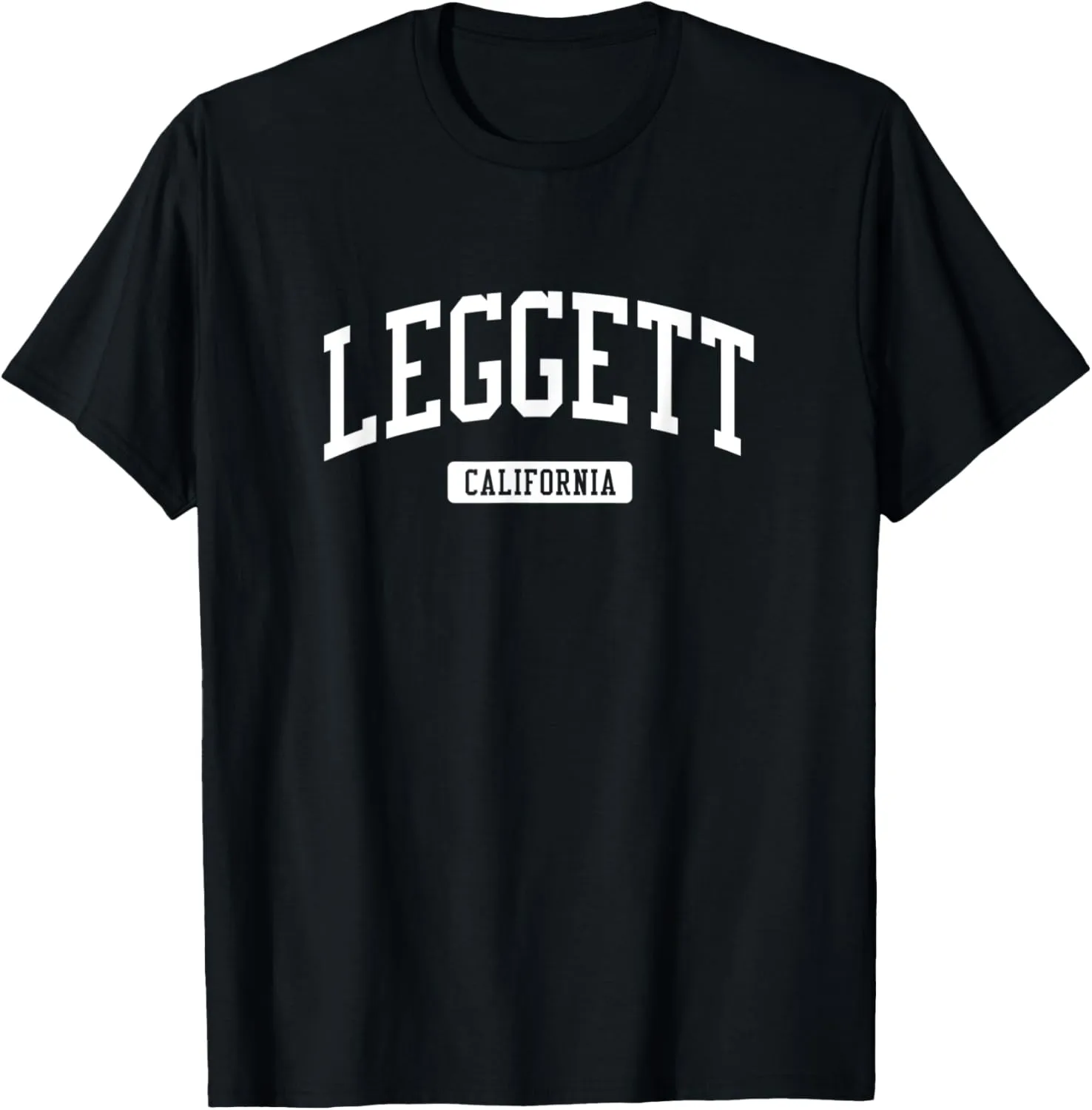 Leggett California CA Vintage Athletic Sports Design T-Shirt