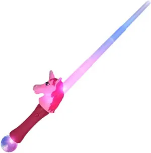 Light Up Expandable Unicorn Saber Prism Sword