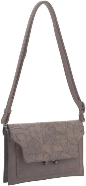 Liz Soto Kate Small Clutch Purses for Women - Vegan Leather Cross Body Shoulder Bag or Handbag with Adjustable Straps