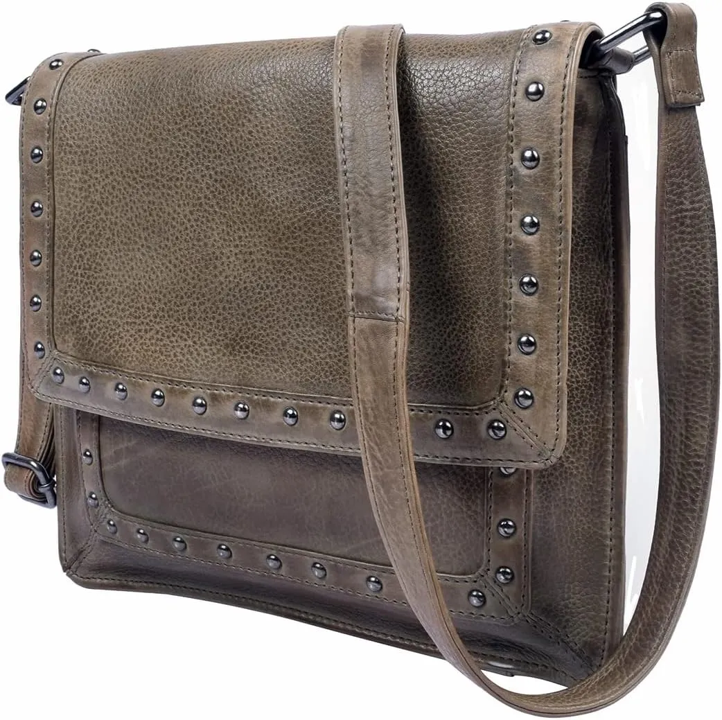 Locking Concealed Carry Leather Monroe for Medium-Framed Handgun