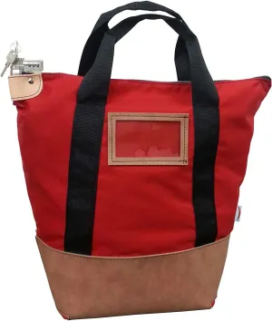 Locking Courier Bag 1000 Denier Nylon Combination Keyed Lock