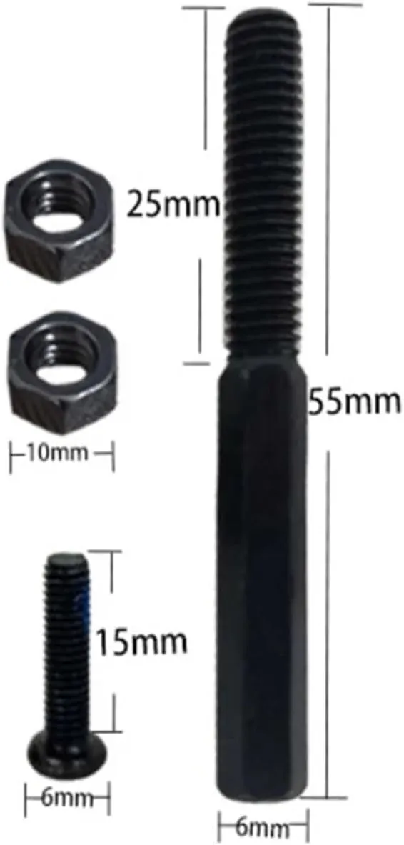 Locking Screw Kit Compatible with Ninebot Max G30 G30D KickScooter Shaft Bearing G30Lite Replacement Parts(Color:Stainless Steel)