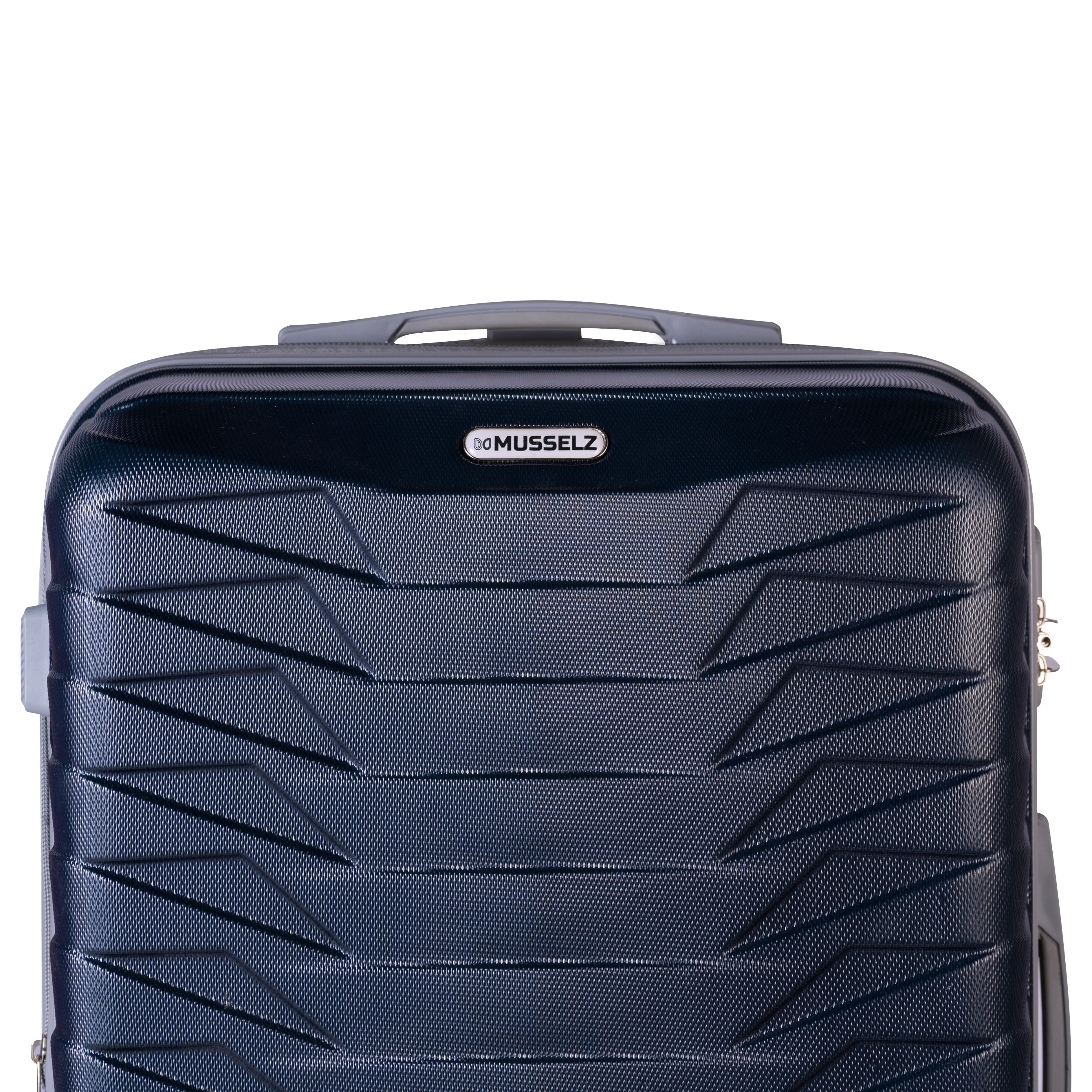 LOUVRE -Complete Luggage Set 3 Piece -ABS(Blue)