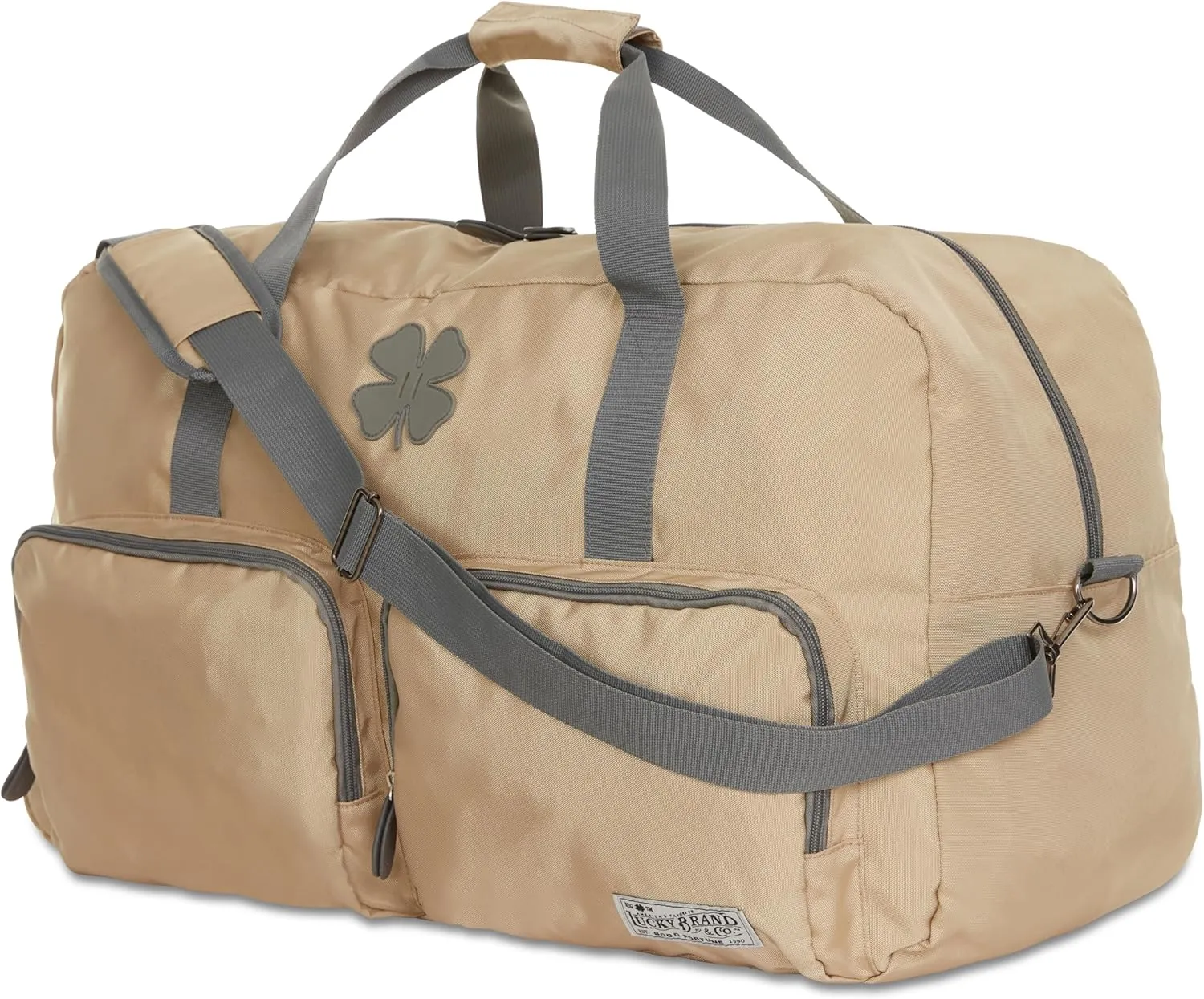 Lucky Travel Duffel Bags 65L, Gym Bag, Travel Bag & Large Duffle Bag for Men, Foldable Overnight Weekender Bags for Women & Men with Adjustable Shoulder Strap,