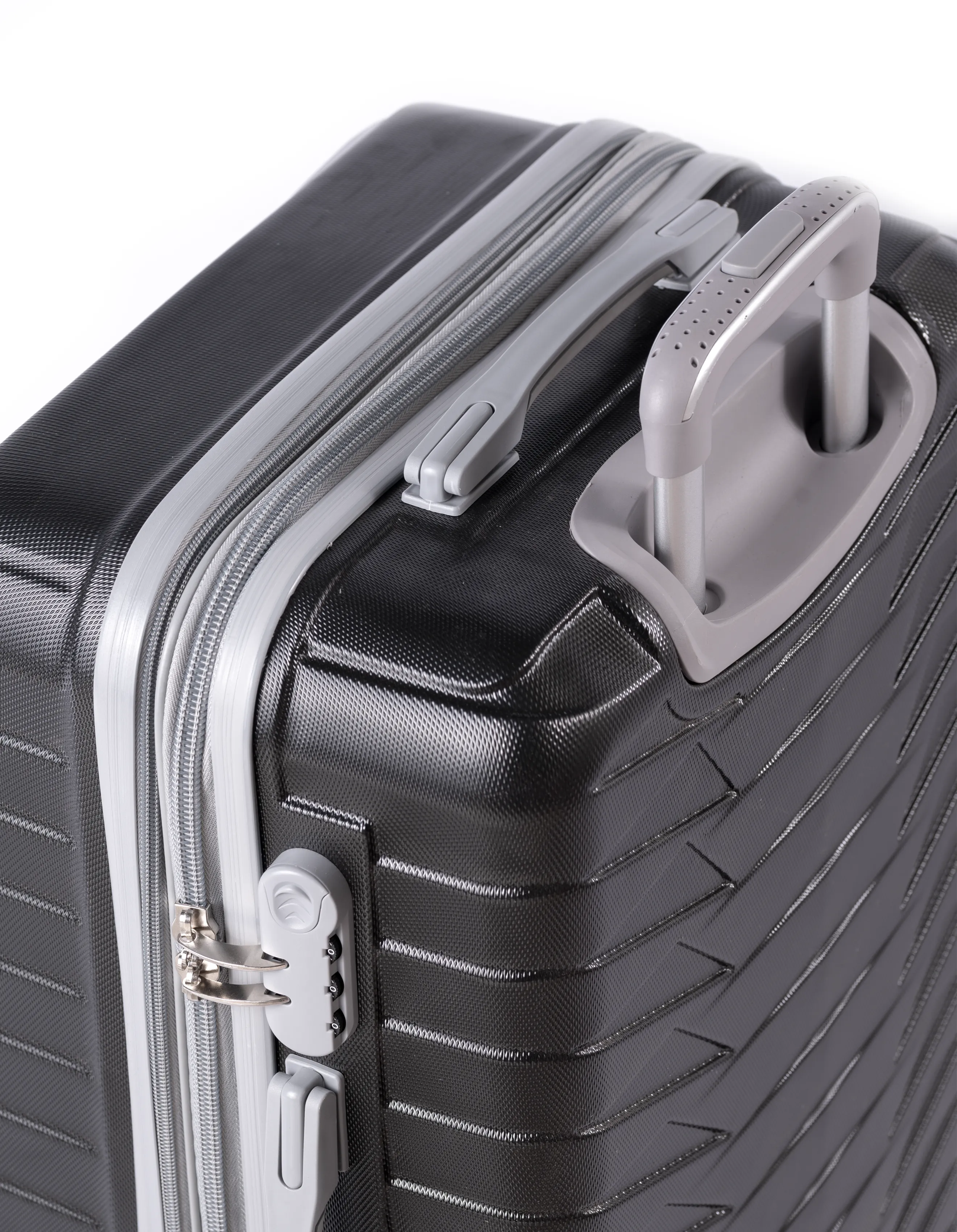 Luggage - LOUVRE- with spinner wheels - 78 cm -BLACK( large)