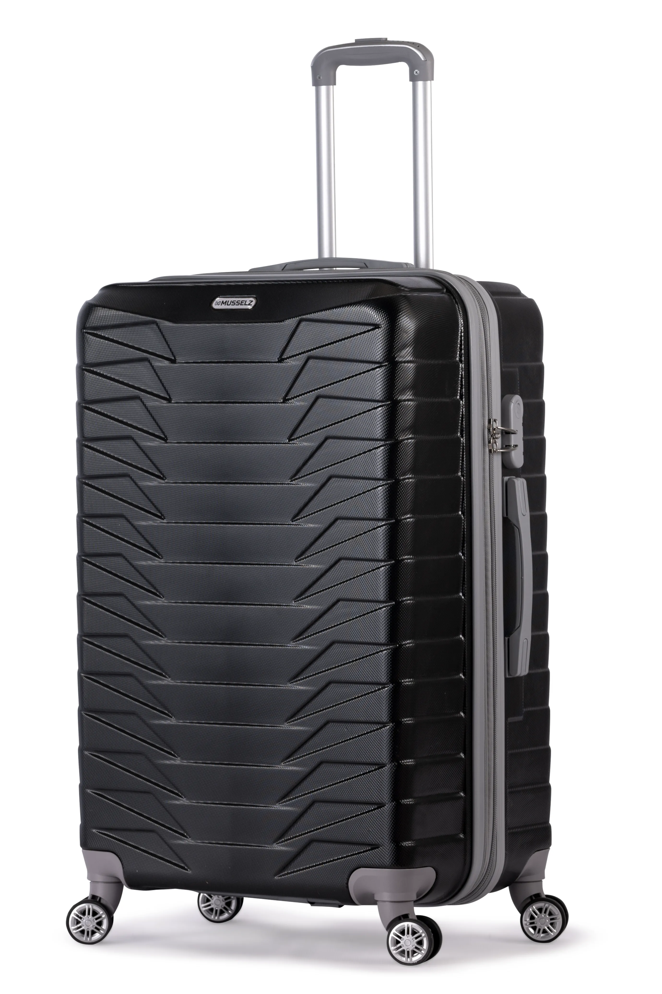 Luggage - LOUVRE- with spinner wheels - 78 cm -BLACK( large)