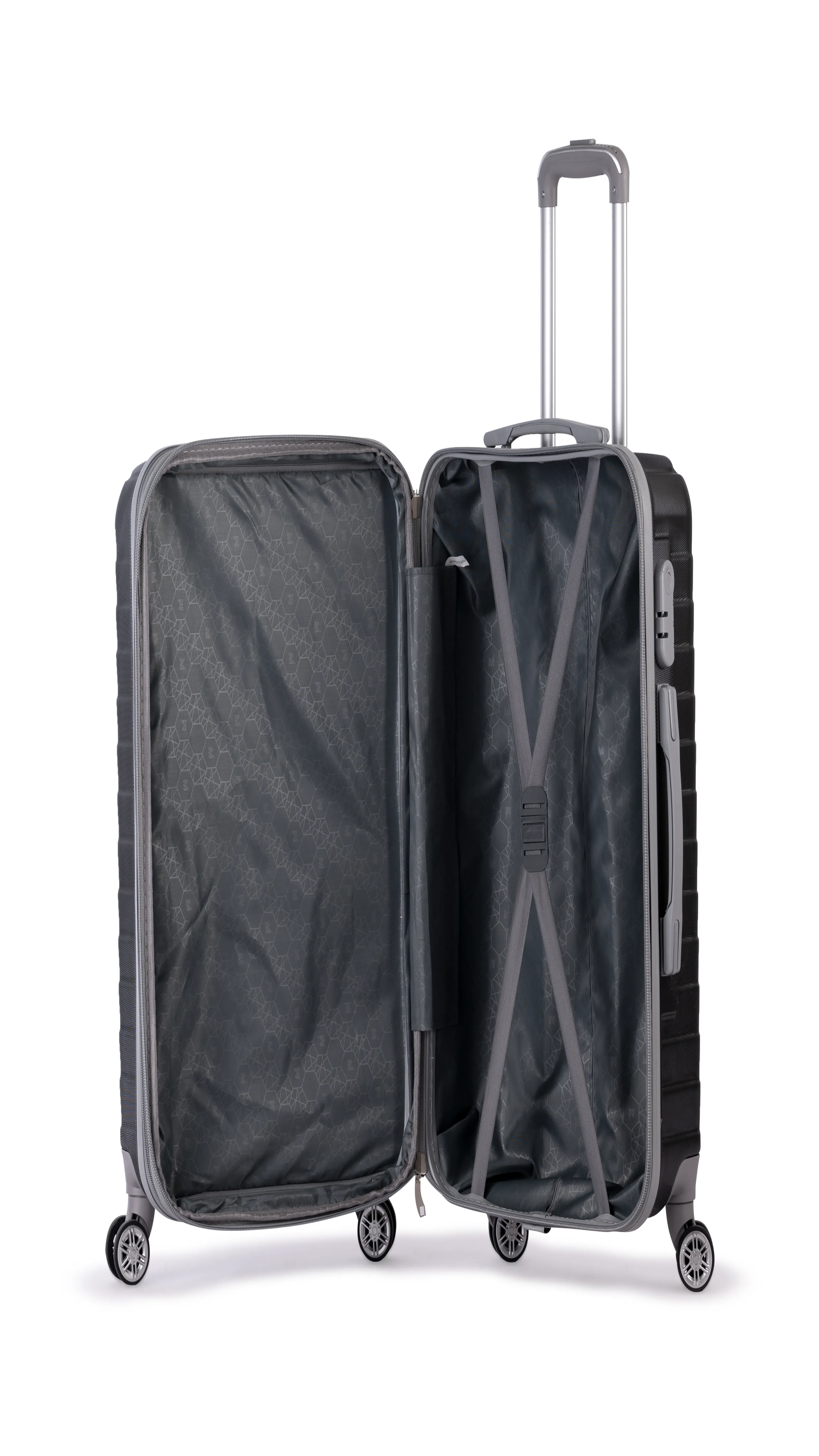 Luggage - LOUVRE- with spinner wheels - 78 cm -BLACK( large)