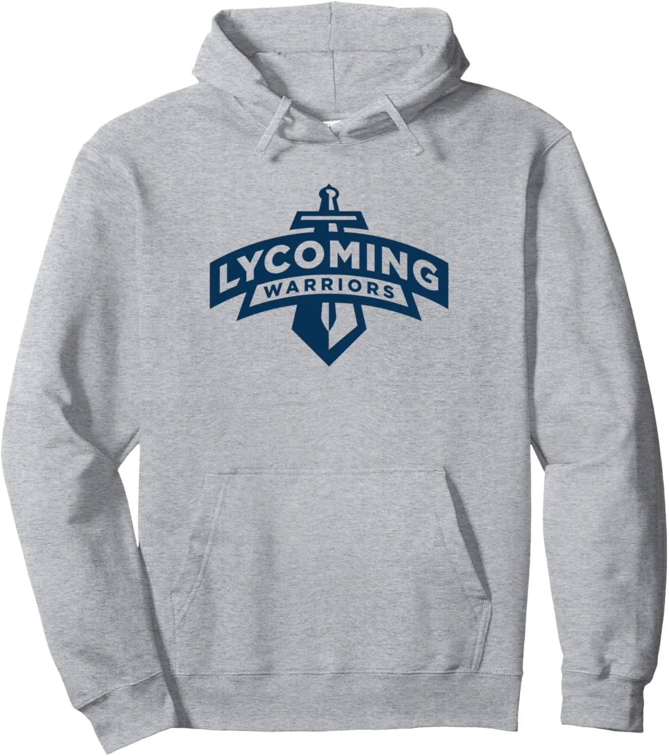 Lycoming Warriors Sword & Shield Logo Lycoming College Pullover Hoodie