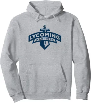 Lycoming Warriors Sword & Shield Logo Lycoming College Pullover Hoodie