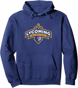 Lycoming Warriors Sword & Shield Logo Lycoming College Pullover Hoodie