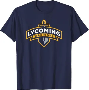 Lycoming Warriors Sword & Shield Logo Lycoming College T-Shirt