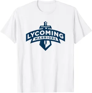 Lycoming Warriors Sword & Shield Logo Lycoming College T-Shirt