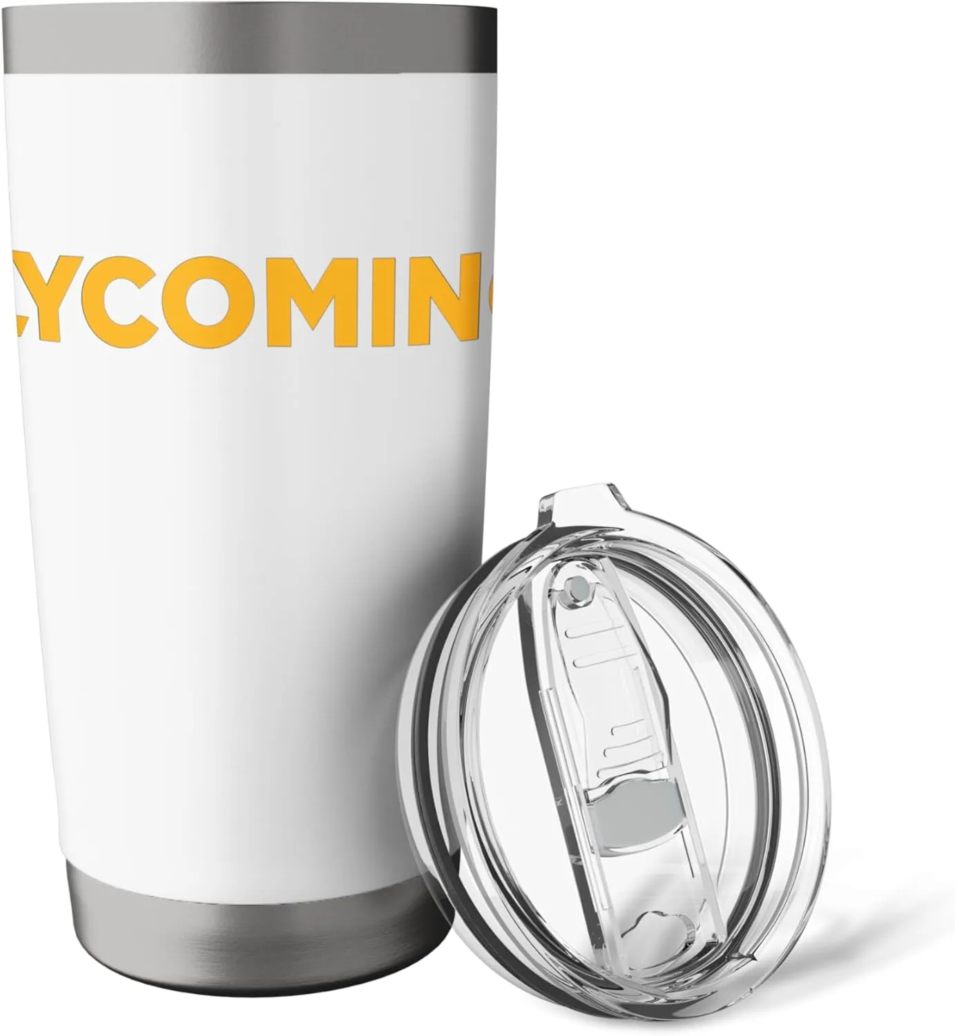 Lycoming Warriors Typographic Logo Lycoming College Stainless Steel Insulated Tumbler